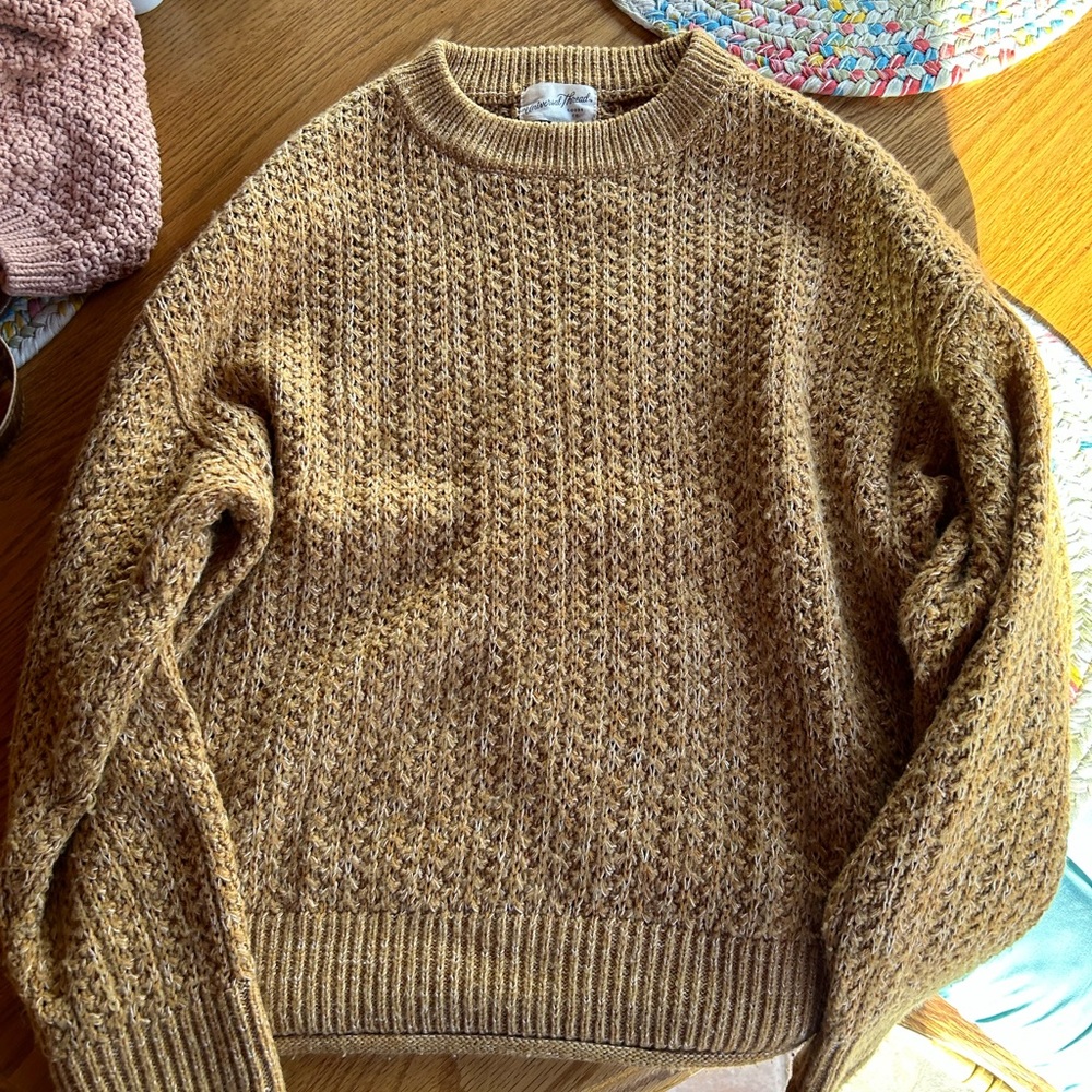 Cute yellow sweater